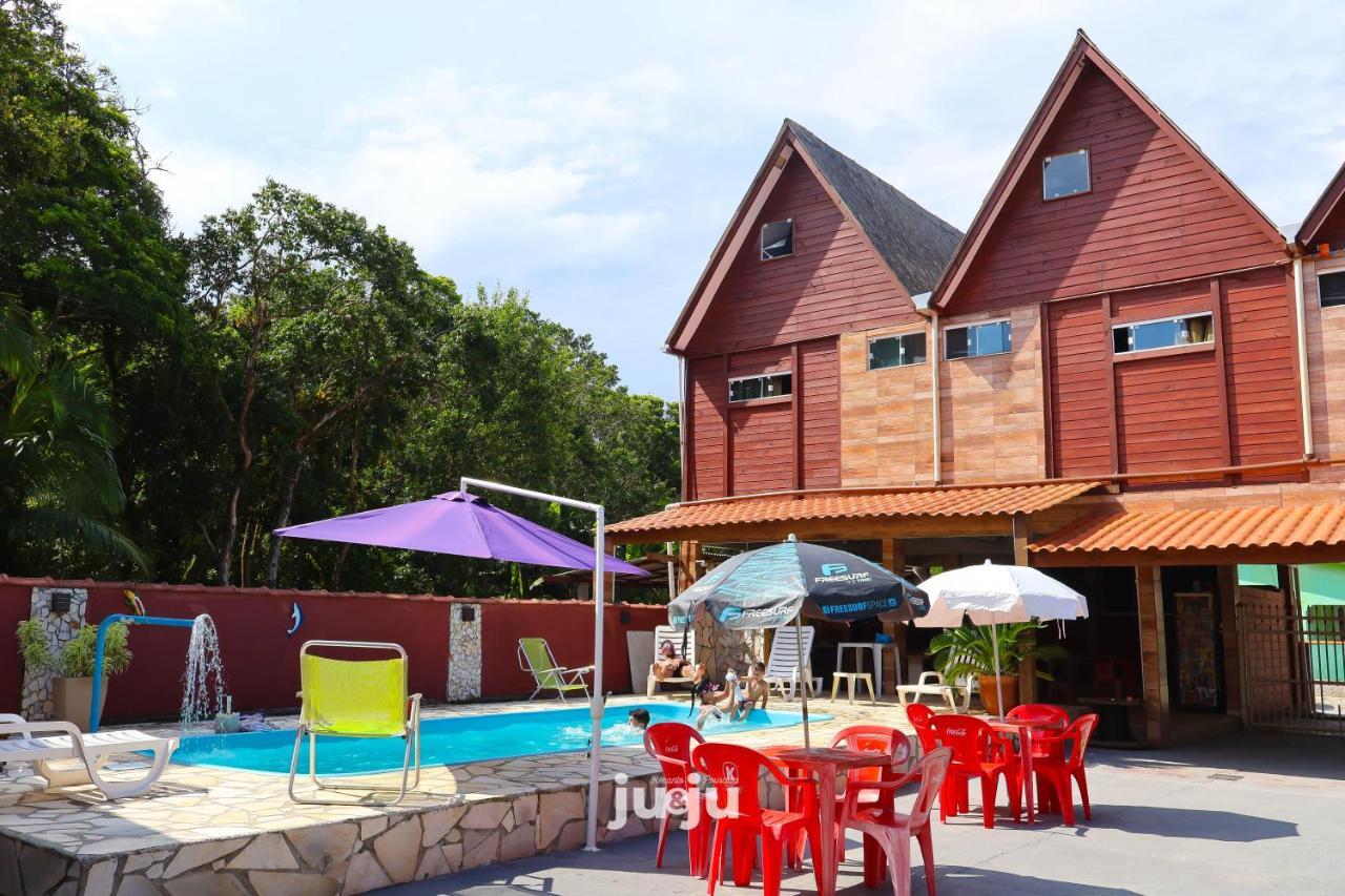 Recanto Pousada JU&JU com piscina COMPARTILHADA Pontal do Paraná Exterior foto