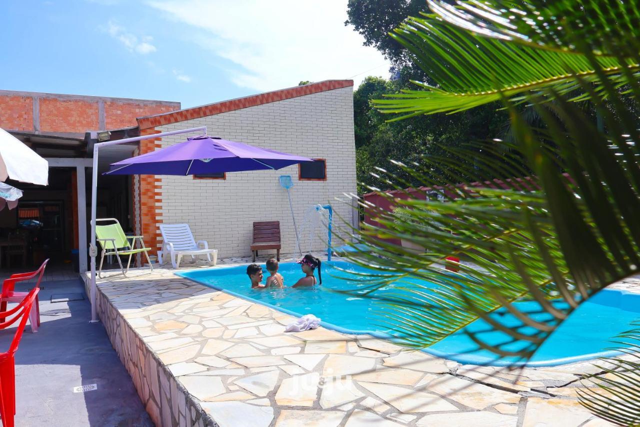 Recanto Pousada JU&JU com piscina COMPARTILHADA Pontal do Paraná Exterior foto